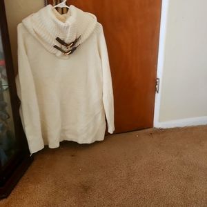 Michael Kors  detachable  cowlneck sweater  Sz m